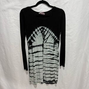 Romeo & Juliet Couture Tie Dye Bodycon Dress Small 90s Grunge Festival Style